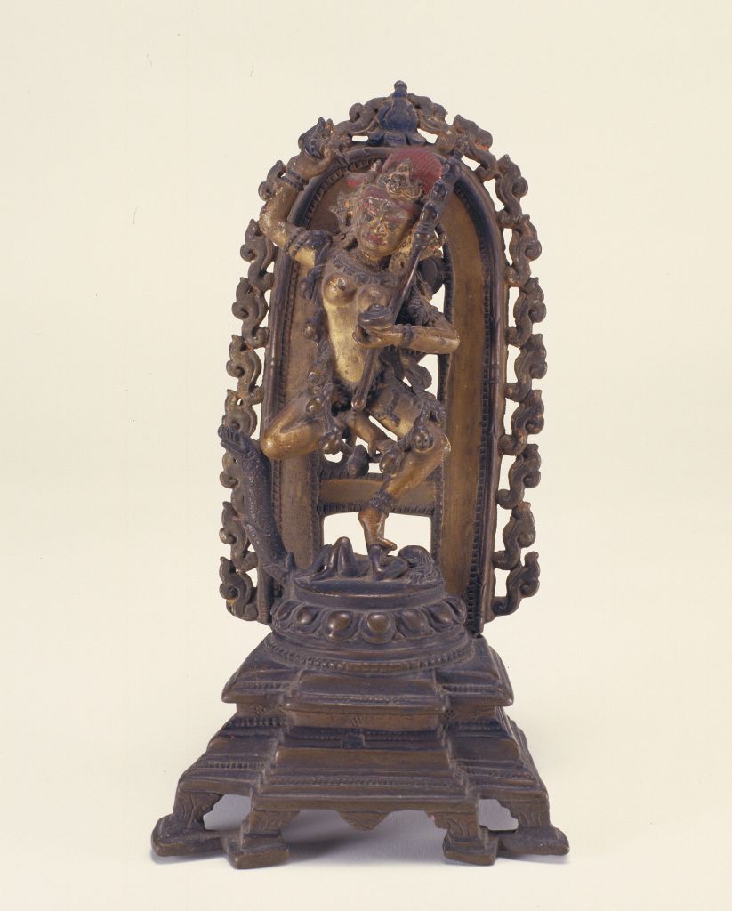 图片[1]-The bronze statue of Vajrayana-China Archive
